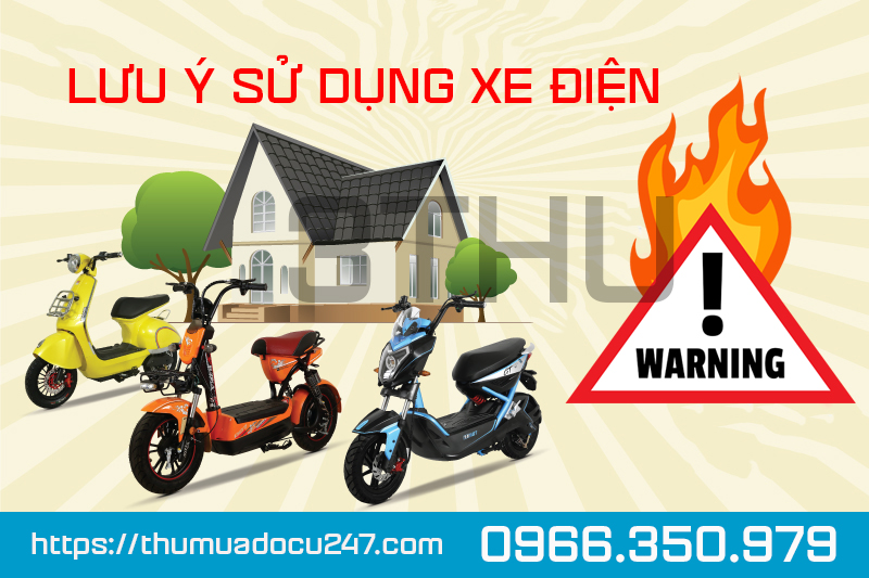 Thu mua xe điện cũ, lưu ý sử dụng xe điện cũ