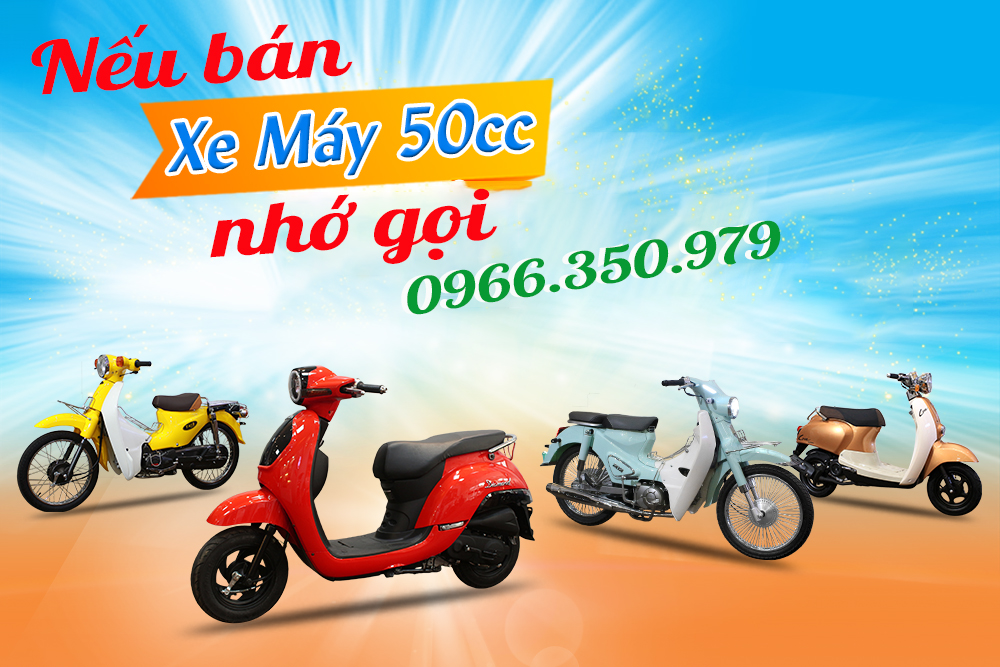 Thu mua xe m&aacute;y 50cc