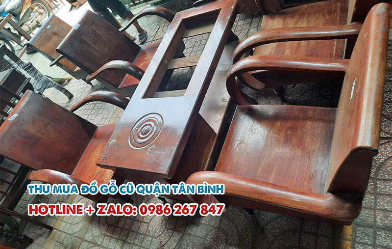 Thu mua bàn ghế salon thùng