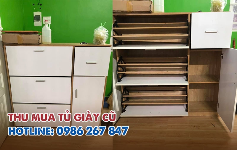 Thu mua tủ giày gỗ cũ