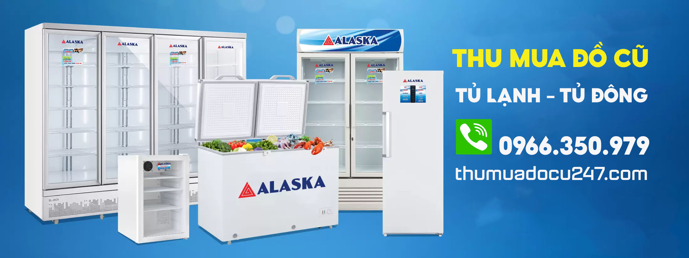 Thu mua tủ đ&ocirc;ng, tủ lạnh, tủ m&aacute;t