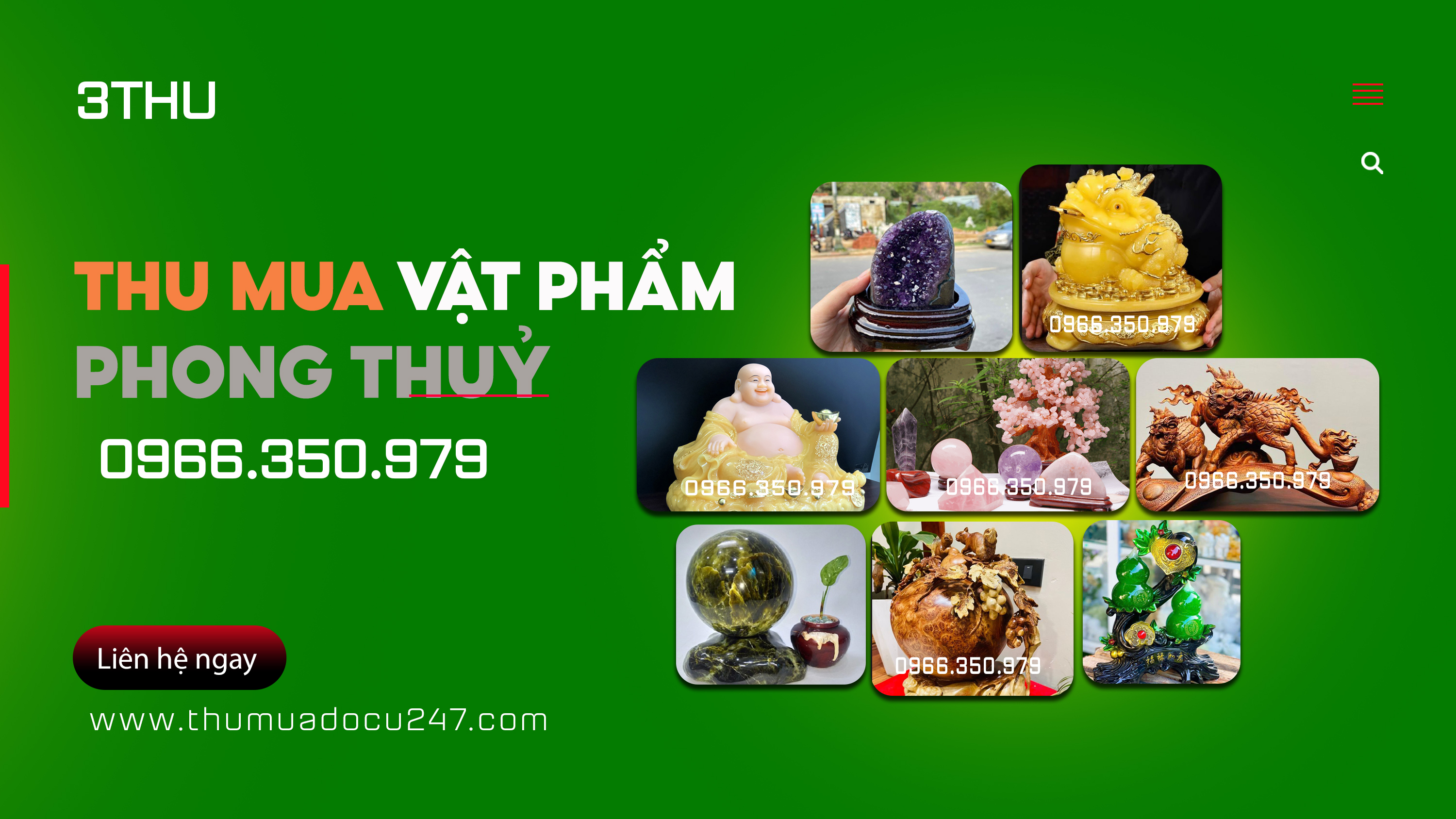 Thu mua vật phẩm phong thuỷ