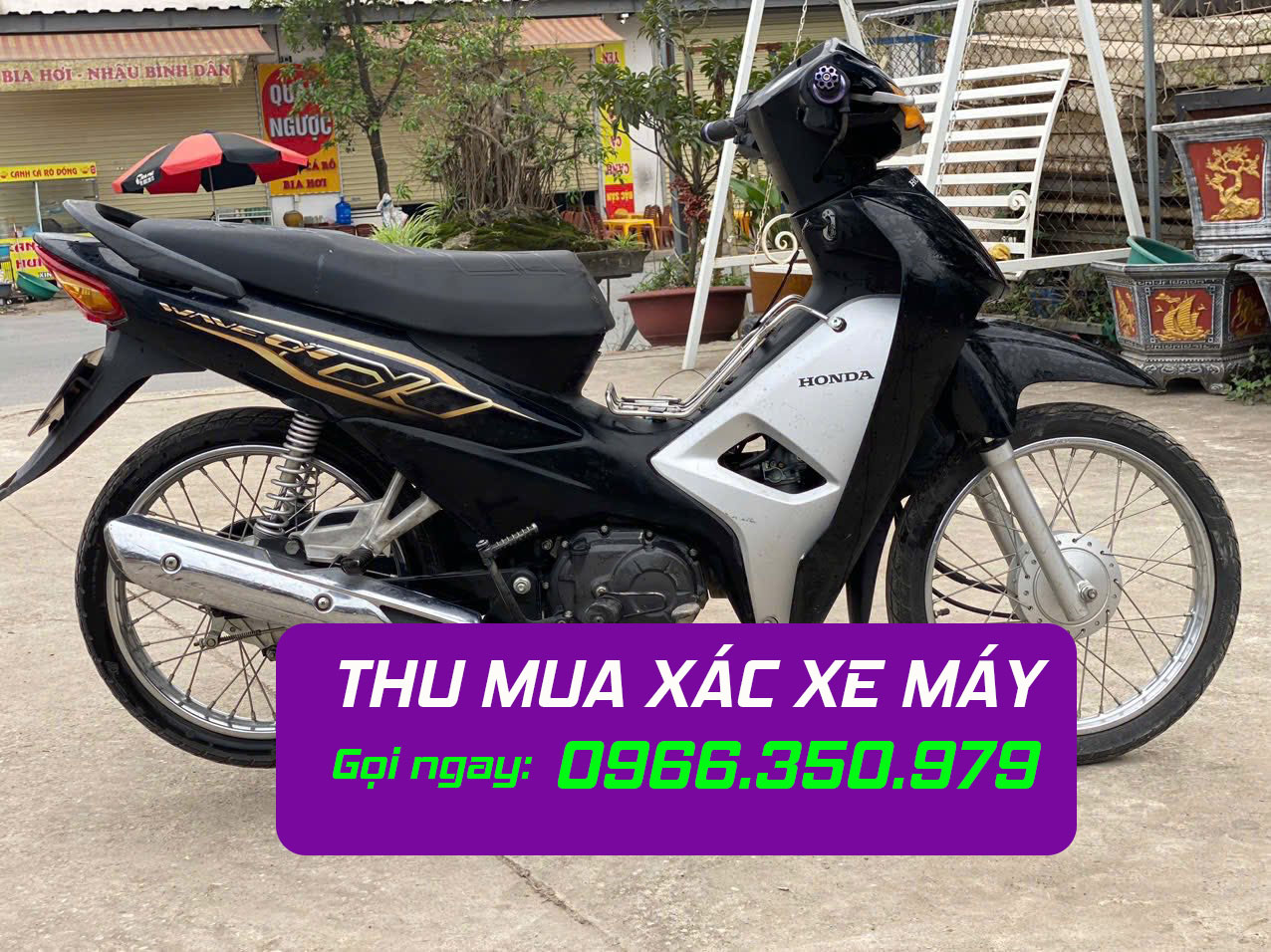 Thu mua x&aacute;c xe m&aacute;y cũ