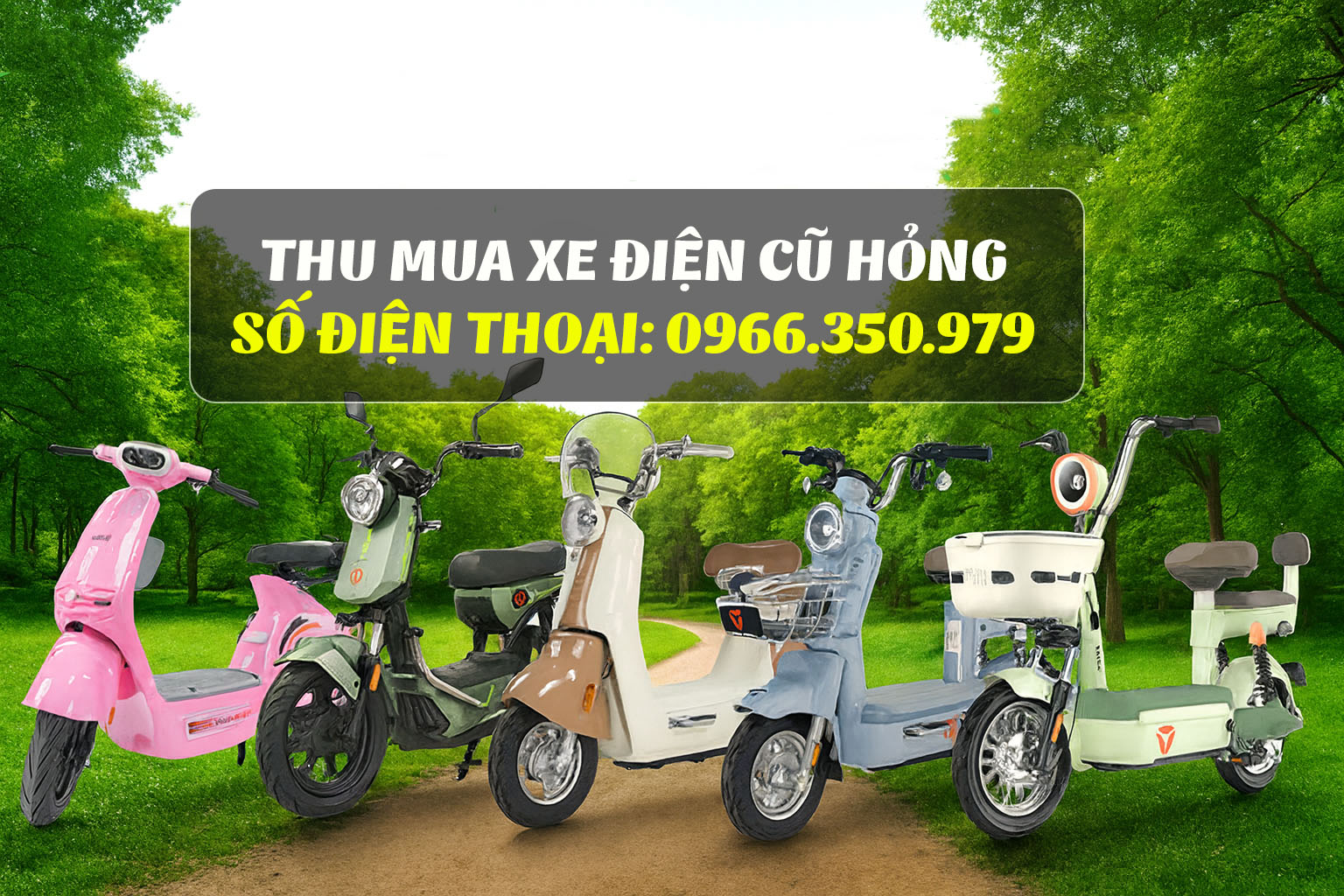 Thu mua xe điện cũ hỏng