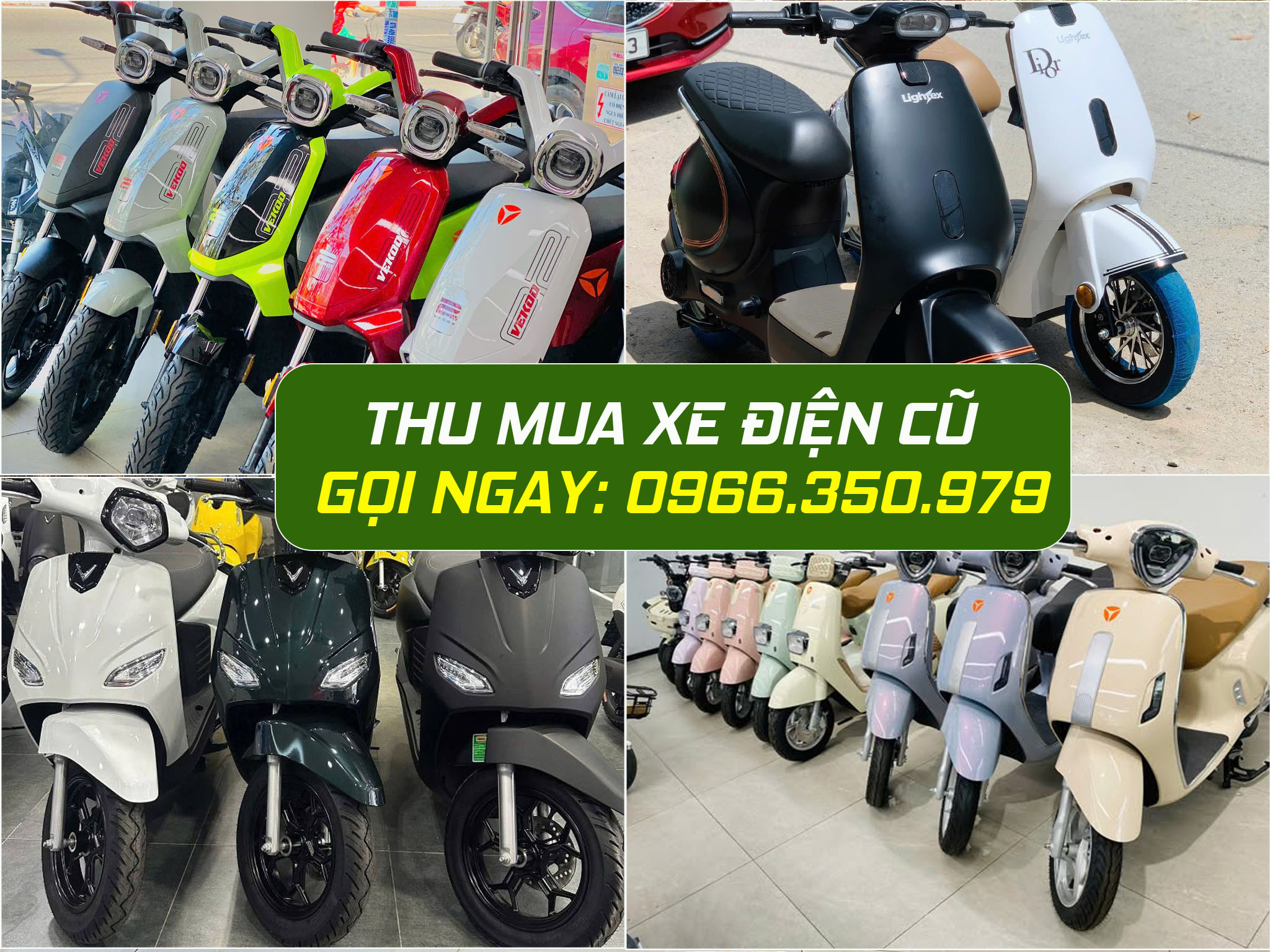 Thu mua xe điện cũ hỏng