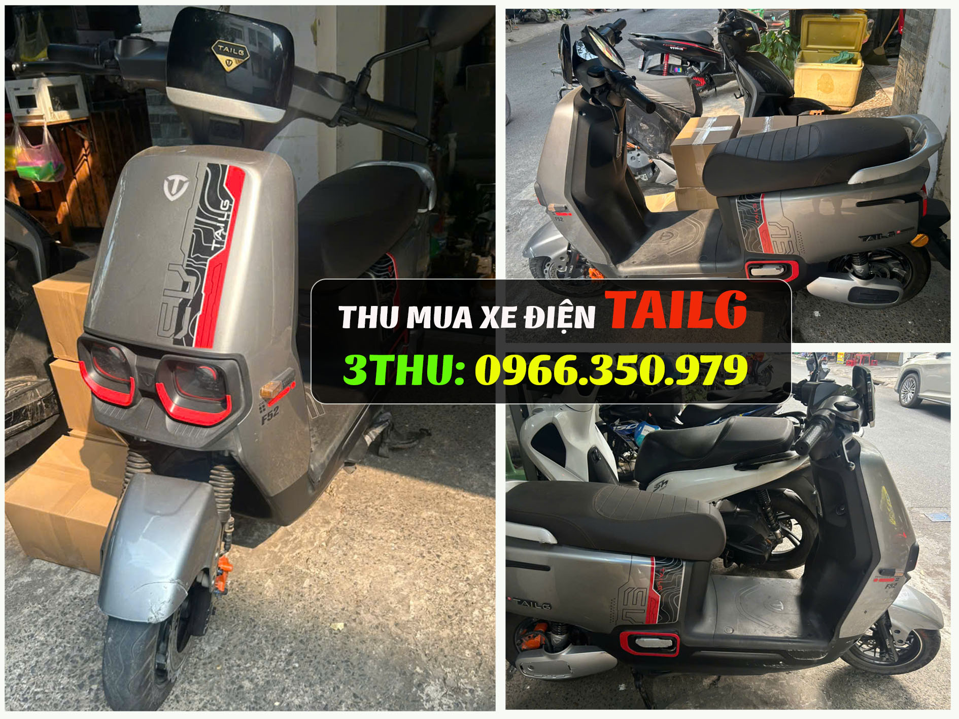 Thu mua xe điện TaiLg, thu mua xe điện cũ hỏng, xác xe điện