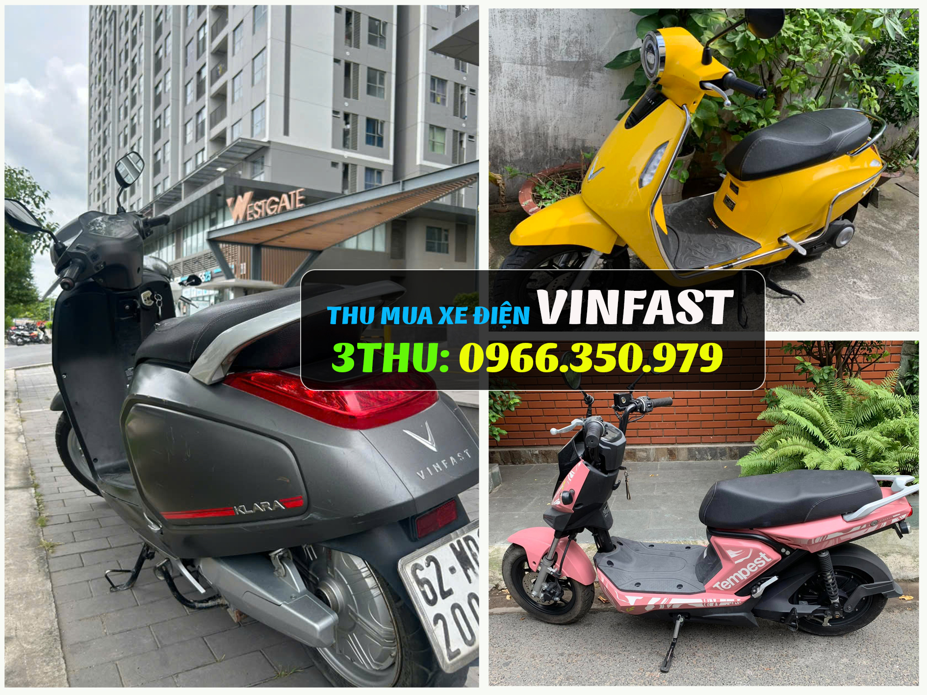 Thu mua x&aacute;c xe điện VinFast