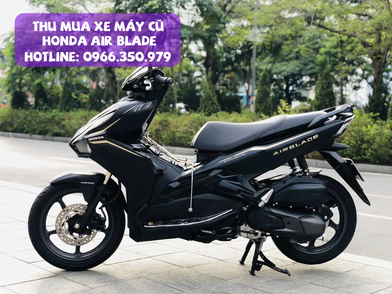 Thu mua xe m&aacute;y Air Blade cũ