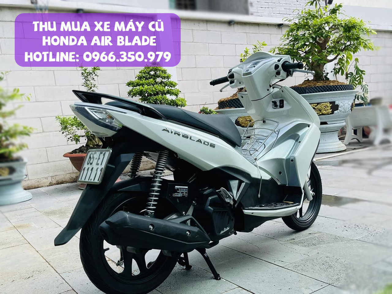 Thu mua xe m&aacute;y Air Blade cũ