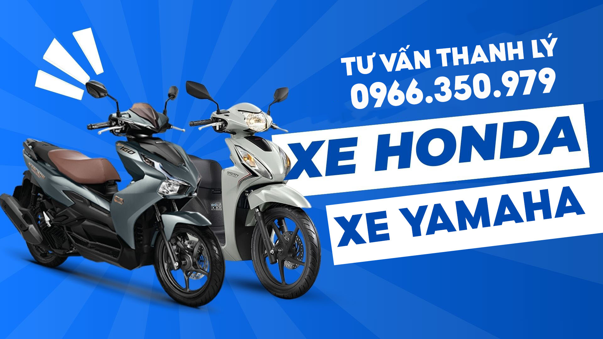 Thu mua xe máy cũ hỏng tại HCM, và Bình Dương