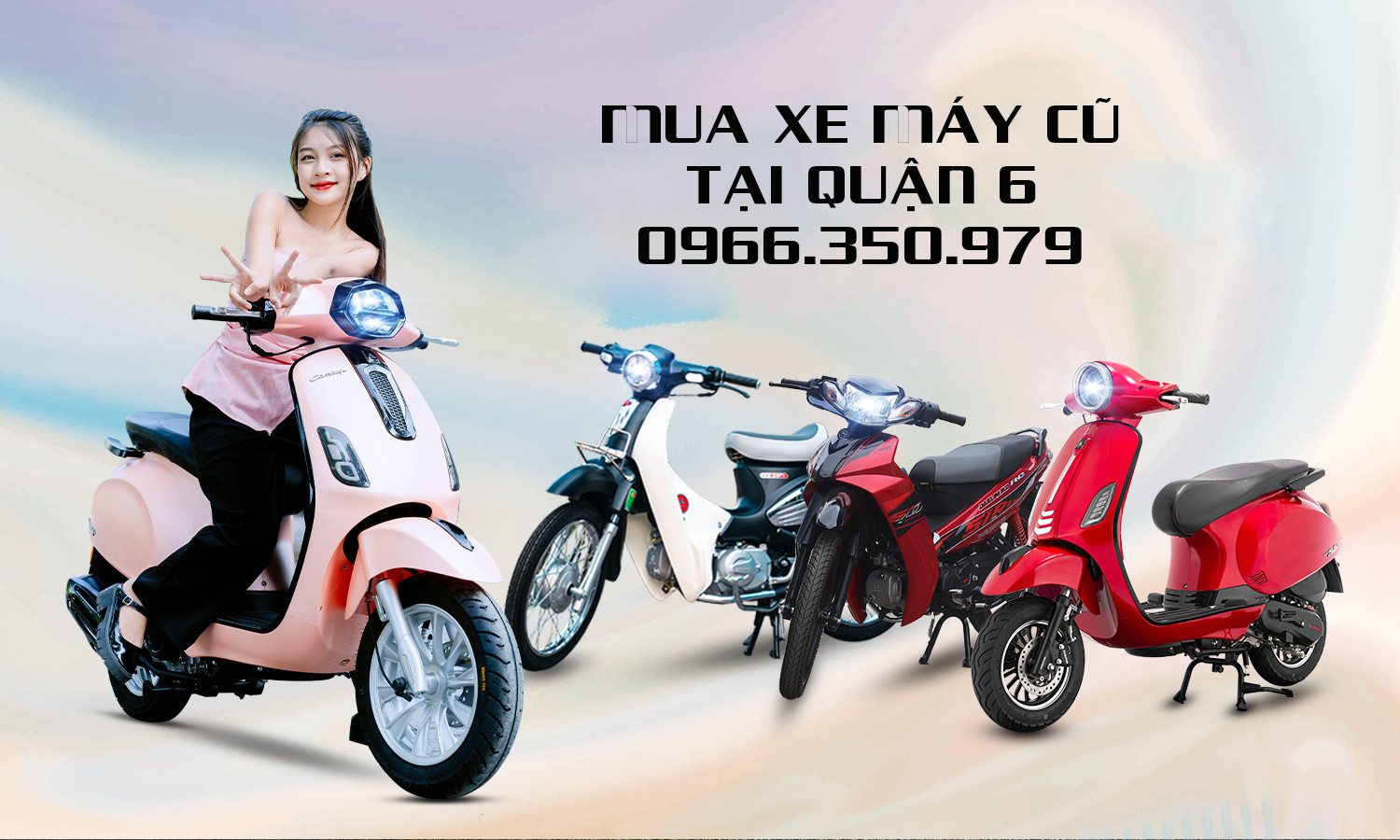 Thu mua xe m&aacute;y cũ hỏng tại quận 6