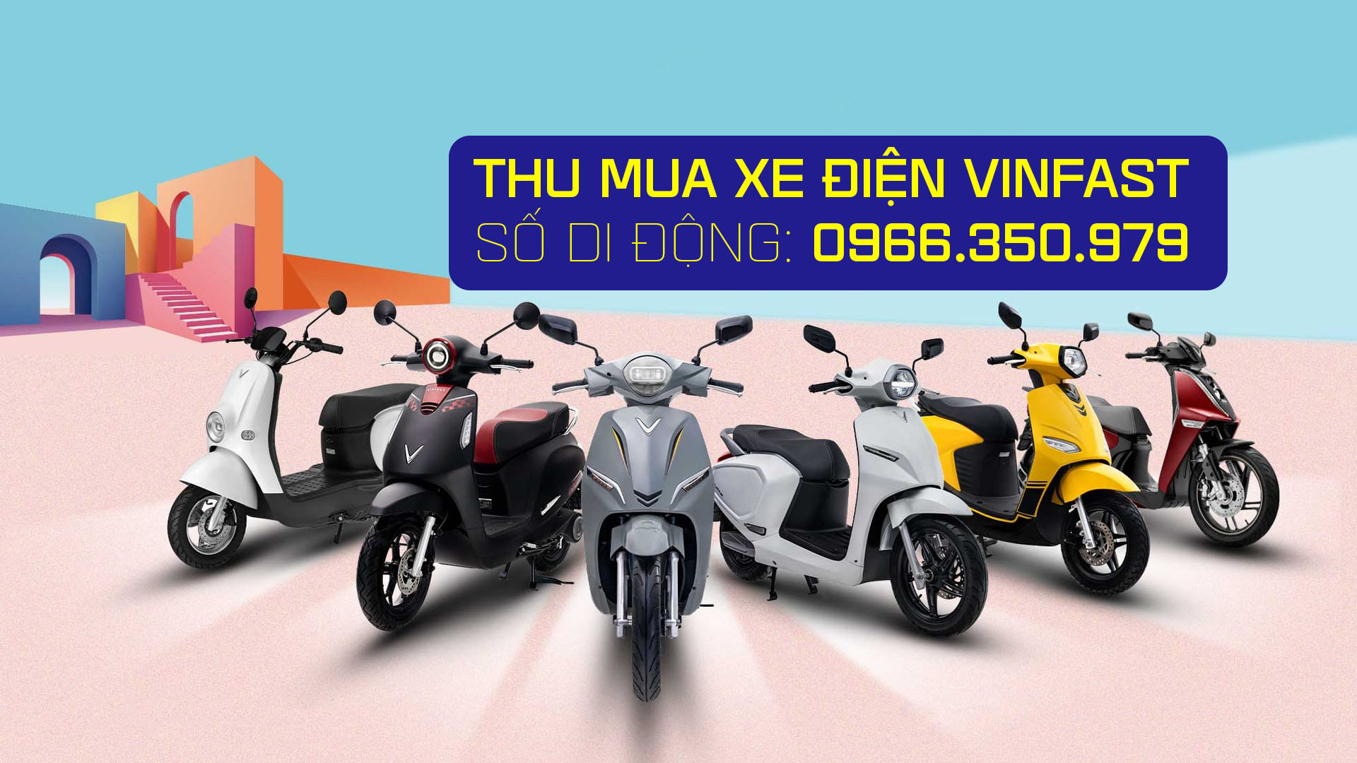 Thu mua xe m&aacute;y điện VinFast