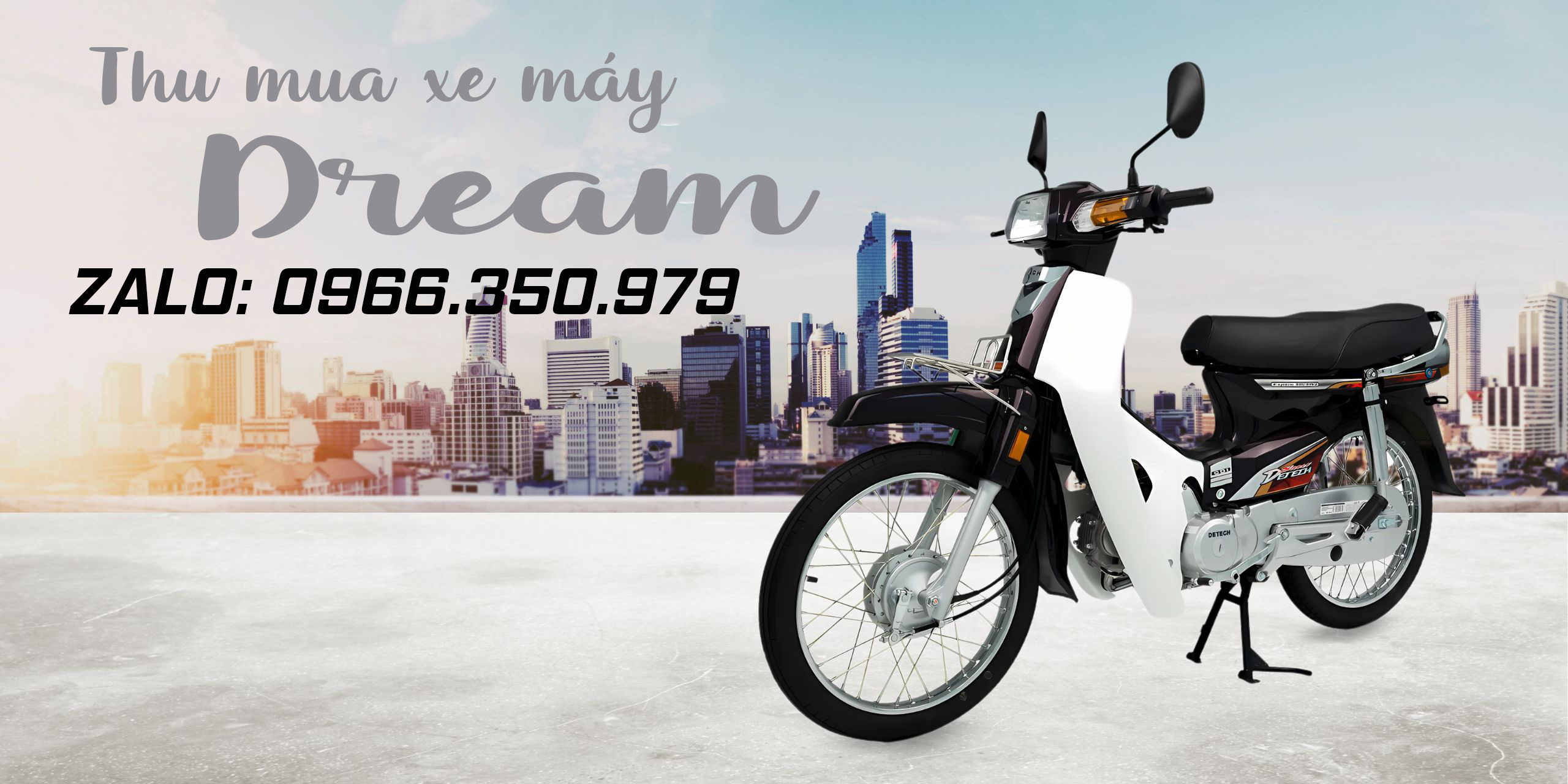 Thu mua xe m&aacute;y Dream cũ hỏng