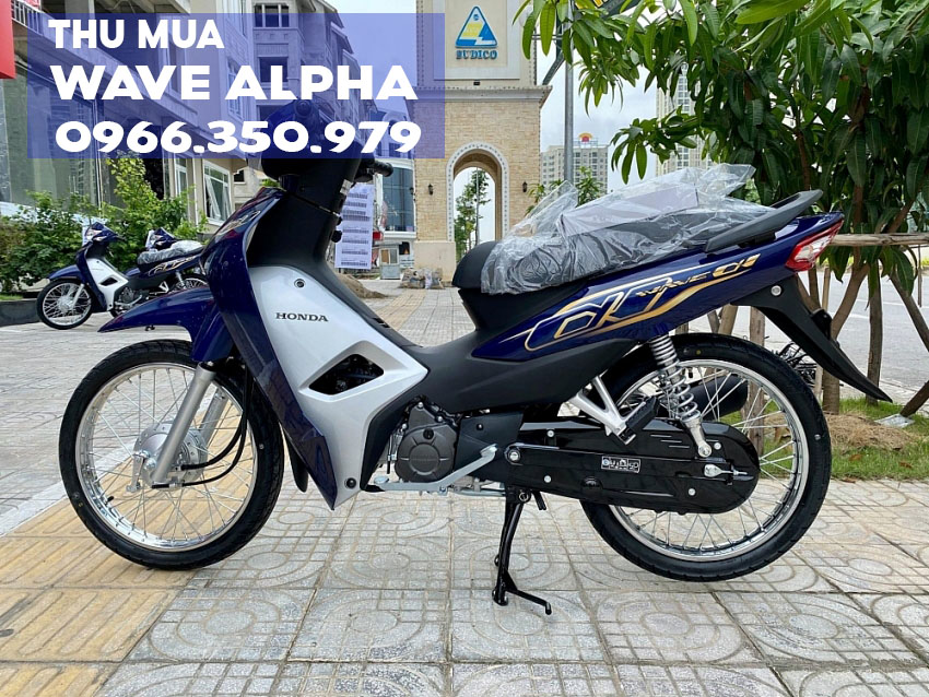 Thu mua xe m&aacute;y Wave Alpha cũ hỏng